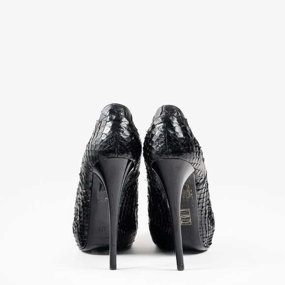 Burberry Prorsum Python Snakeskin Booties - Picture 3 of 10